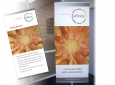 Affinity DL brochure and display banner