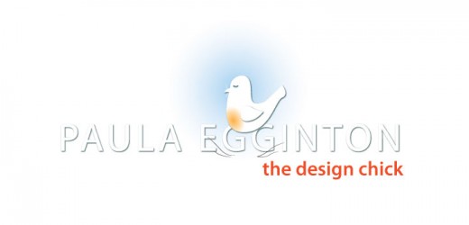 Paula Egginton - the design chick logo