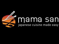 Mama san logo, brand design