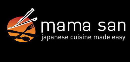 Mama san logo, brand design