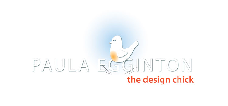Paula Egginton - the design chick logo