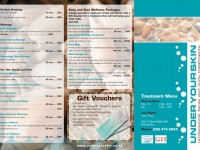 Under Your Skin DL brochure