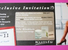 Kumfs Retail exclusive invitation