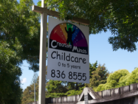 childcare logo and signage